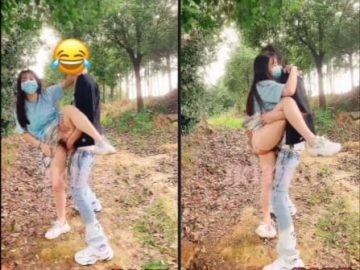 Cặp đôi mới lớn đụ nhau giữa rừng